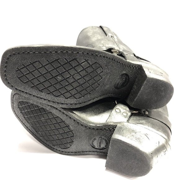 Frye Women’s Harness 8R Boot Black/Multi Leather Size 9.5 M - Picture 5 of 6